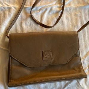 ANNE KLIEN Brown small shoulder bag